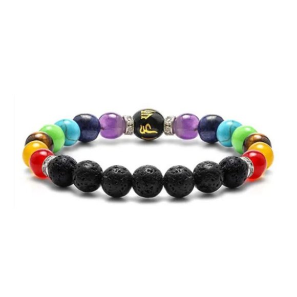 🍏50% OFF/3+...7 Chakra Energy Stones Bracelet - Picture 4 of 9